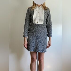 SOLD Tweed design Zara dress from Paris!